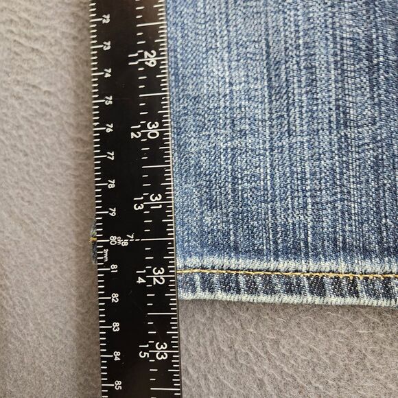 Express Jeans Women 12 Eva Curvy Mid Rise Boot Cut Jeans NWT - Picture 11 of 14